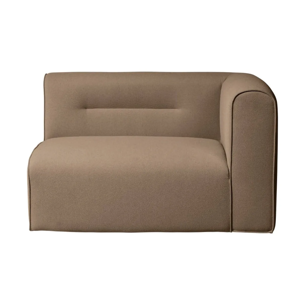 L44 Mols sofa module, right-hand, Taupe FDB Møbler