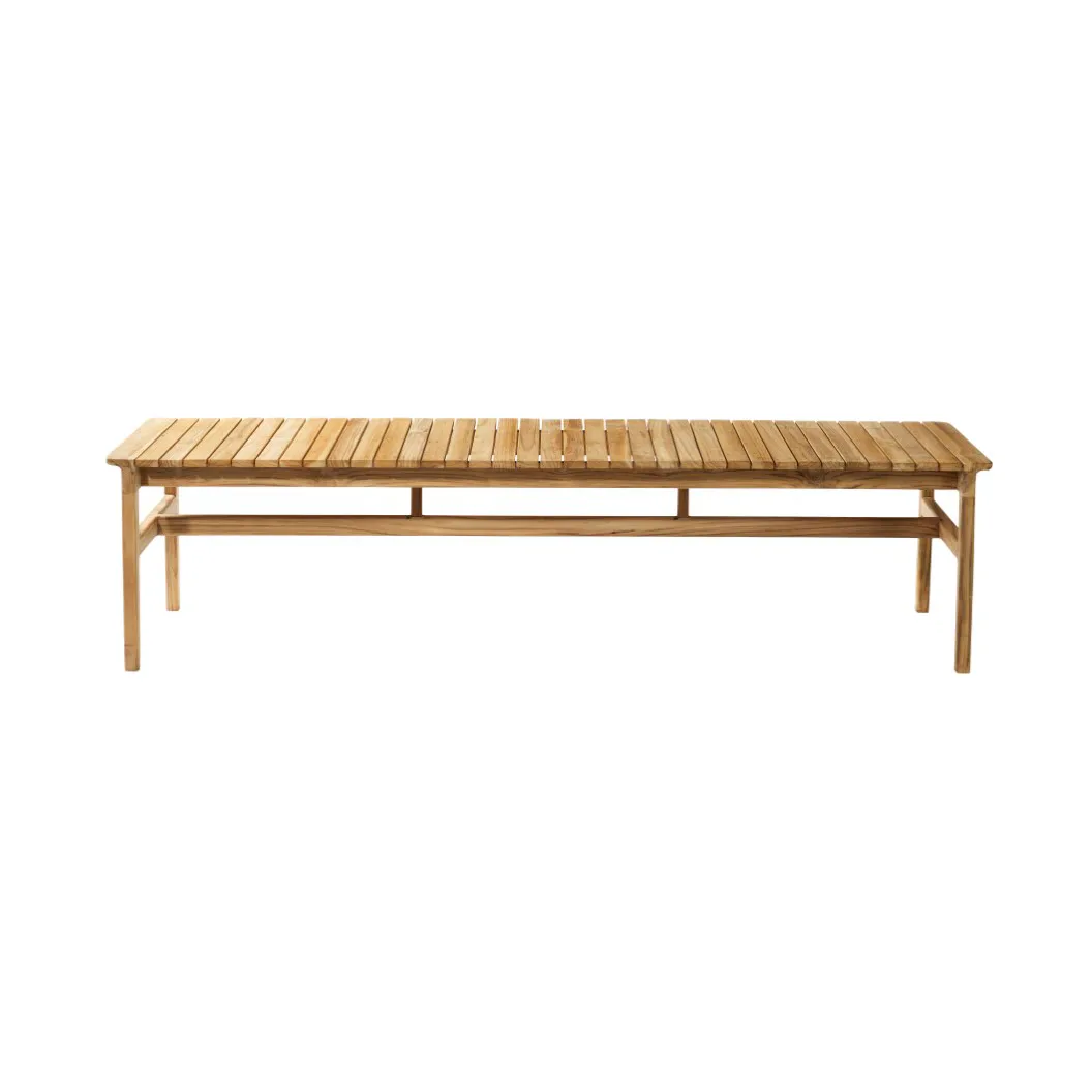 M10 Sammen 3-seater bench, Teak-nature oiled FDB Møbler
