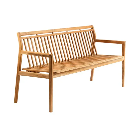 M11 Sammen 3-seater bench, Teak-nature oiled FDB Møbler