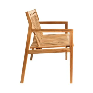 M11 Sammen 3-seater bench - Teak-nature oiled - FDB Møbler