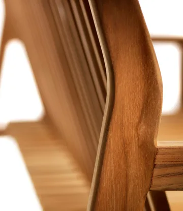M11 Sammen 3-seater bench - Teak-nature oiled - FDB Møbler