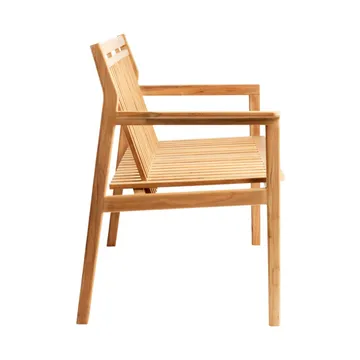 M12 Sammen 2-seater bench - Teak-nature oiled - FDB Møbler