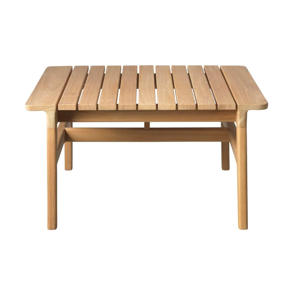 M19 Sammen lounge table 61.5x33 cm, Teak nature oiled FDB Møbler