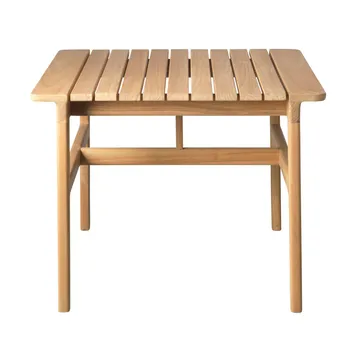 M19 Sammen lounge table 61.5x47.7 cm - Teak-nature oiled - FDB Møbler
