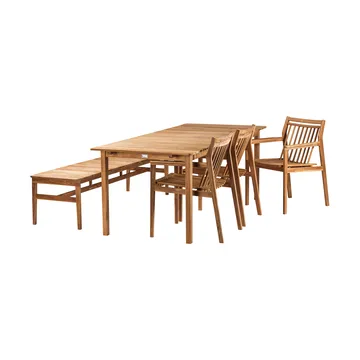 M2 Sammen garden table - Teak-nature oiled - FDB Møbler