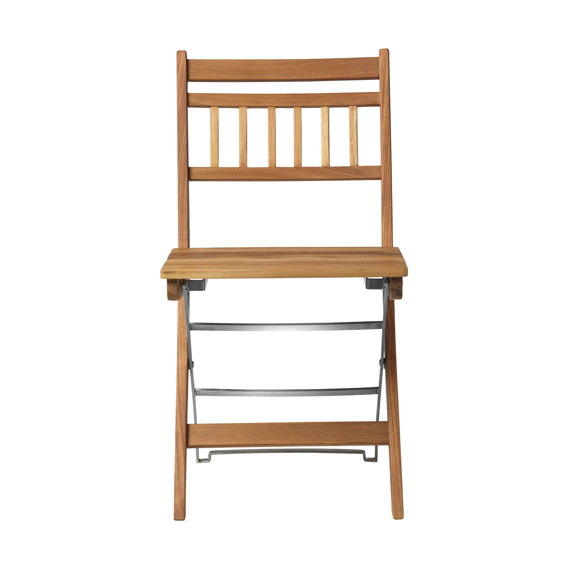 M23 Lilleø balcony chair, Teak-stainless steel FDB Møbler