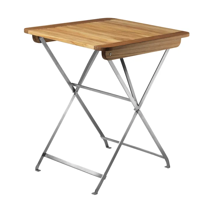 M26 Lilleø balcony table - Teak-stainless steel - FDB Møbler
