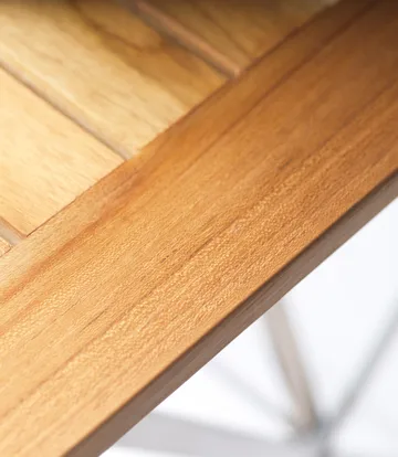 M26 Lilleø balcony table - Teak-stainless steel - FDB Møbler