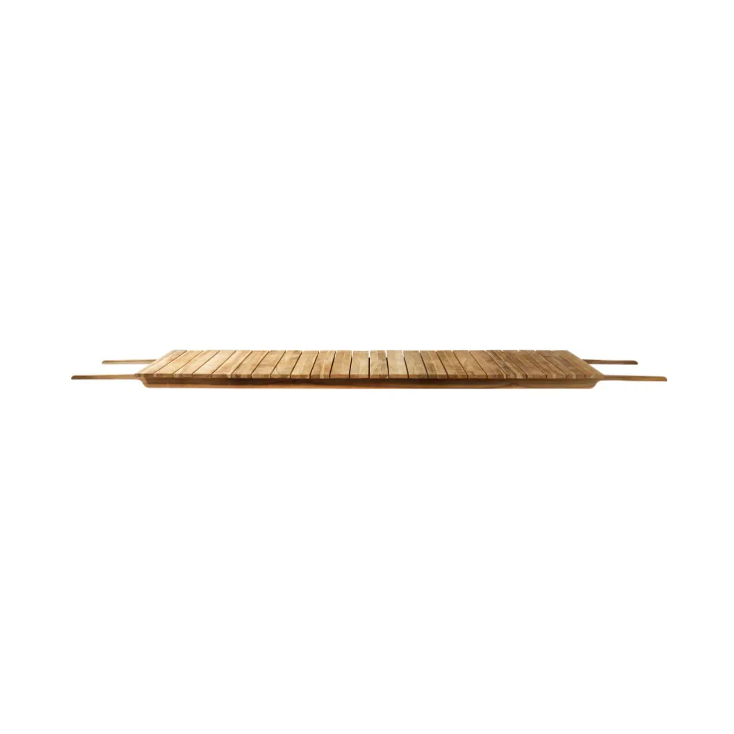 M4 Sammen Central Plate M2/M3 table extension leaf, 90x185 cm teak non treated FDB Møbler