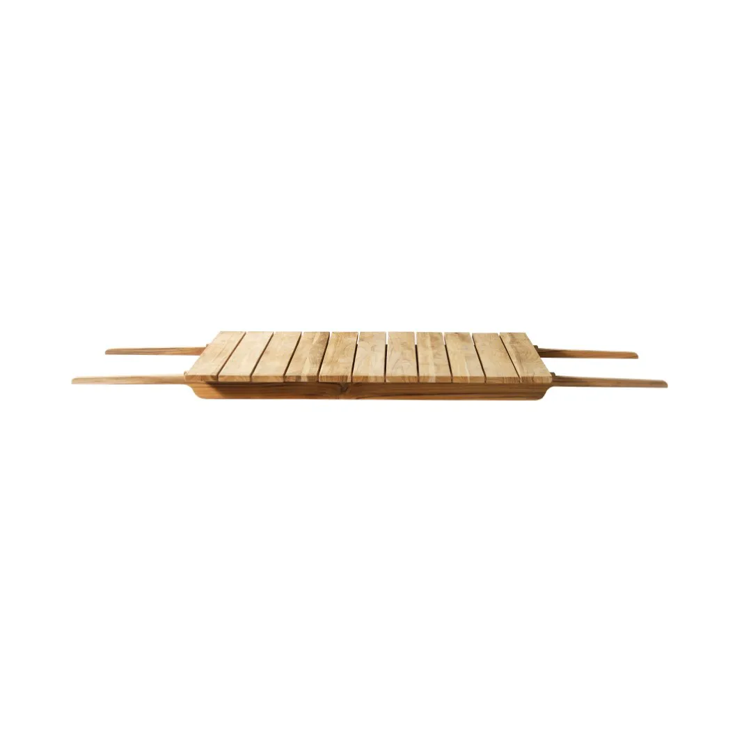 M4 Sammen Central Plate M2/M3 table extension leaf, 90x84 cm teak nature oiled FDB Møbler