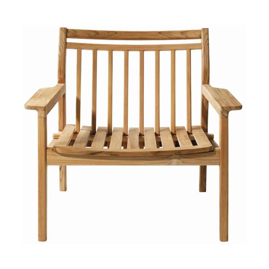 M6 Sammen lounge chair, Teak-nature oiled FDB Møbler