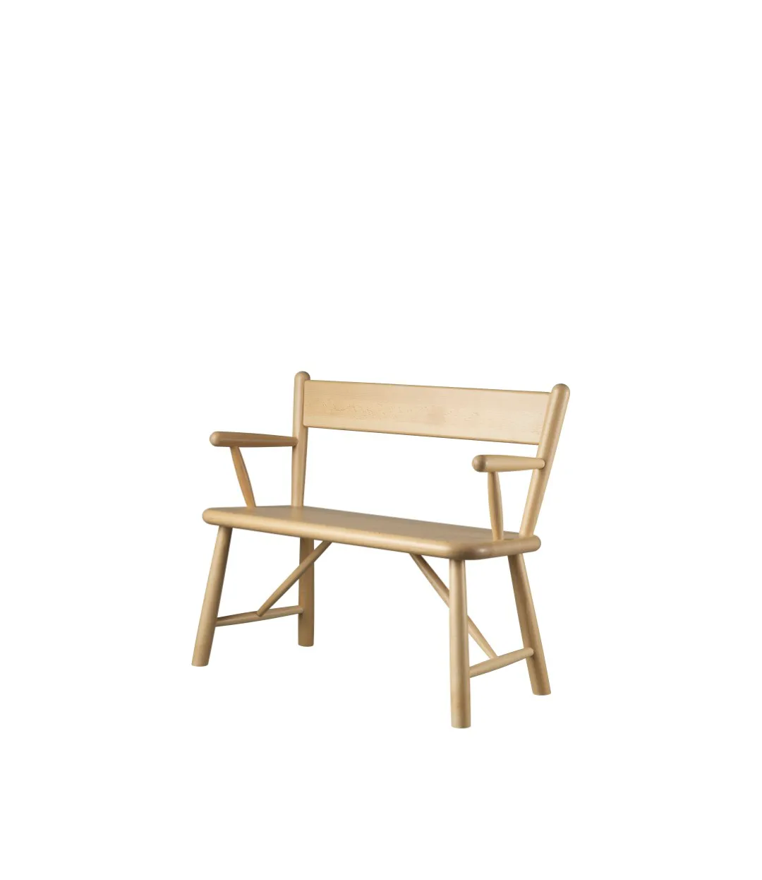 P11 children's bench, Beech nature lacquered FDB Møbler