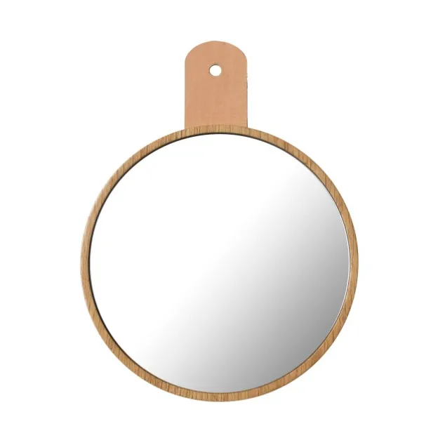 Q5 Allé mirror to hook, Oak nature lacquered FDB Møbler