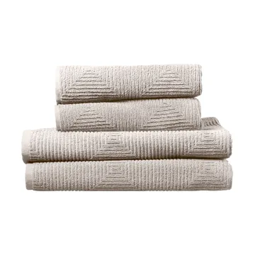 R33 Kirkeby towel set 4 pieces - Rainy day - FDB Møbler