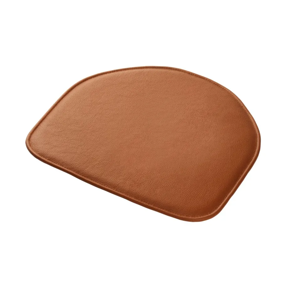 R5 Nøje J46 seat cushion, Cognac leather FDB Møbler