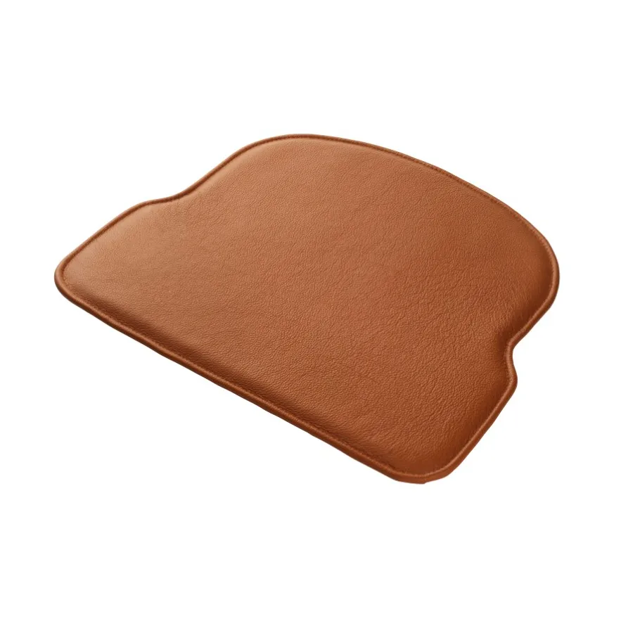 R5 Nøje J52D/J52G seat cushion, Cognac leather FDB Møbler