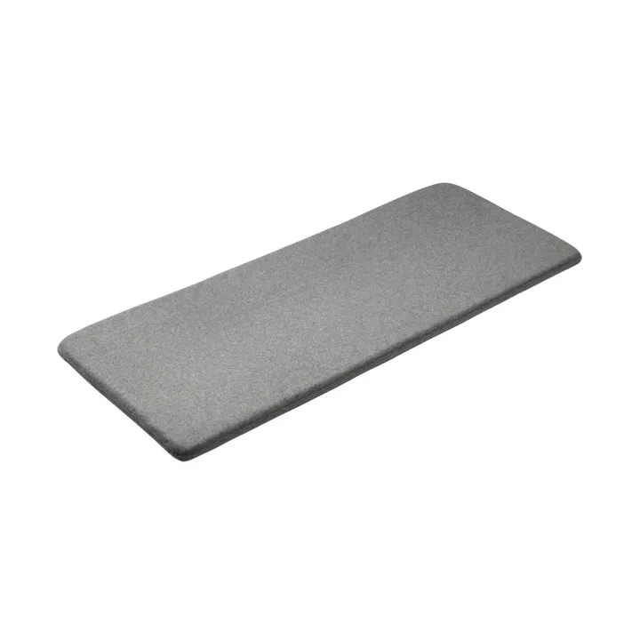 R6 Radius seat cushion 45x109 cm - Dark mottled grey - FDB Møbler