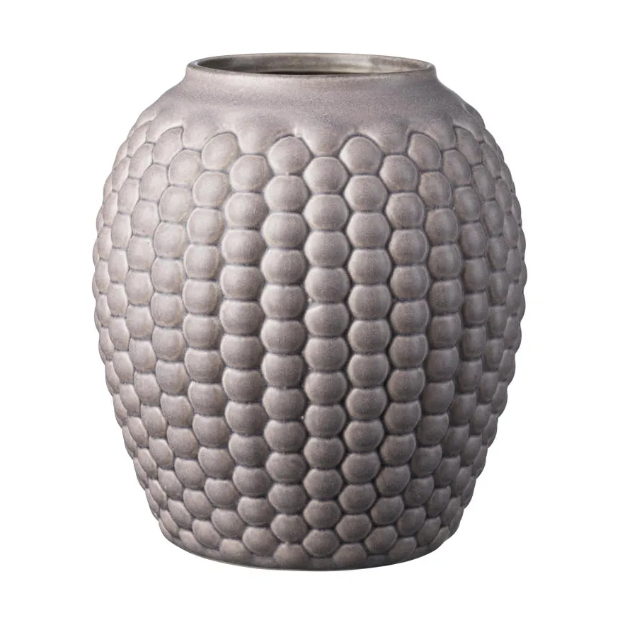 S7 Lupin vase 19 cm, Warm grey FDB Møbler