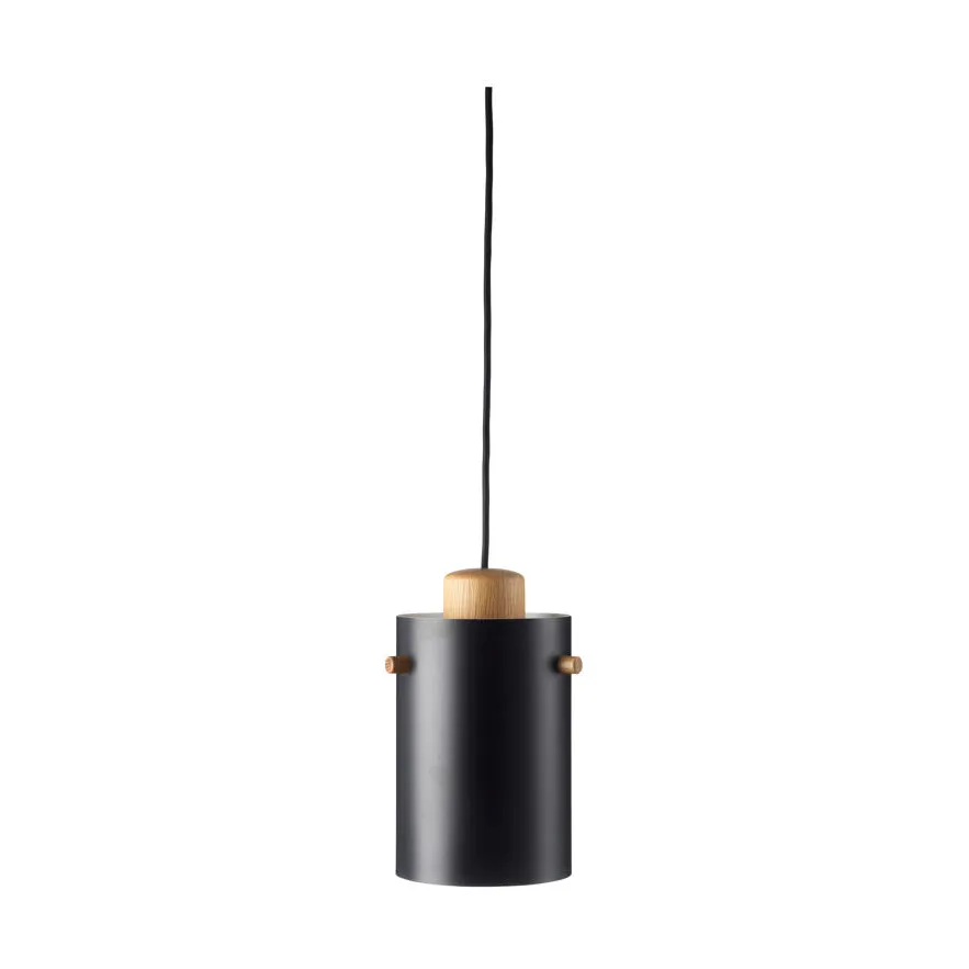 U10 Asnæs pendant, Oak nature lacquered-black FDB Møbler