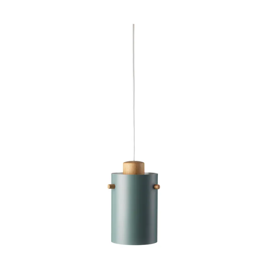 U10 Asnæs pendant, Oak nature lacquered-dusty blue FDB Møbler