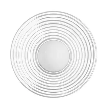 U12 Sletterhage wall lamp - Aluminium-opal glass, fixed installation - FDB Møbler