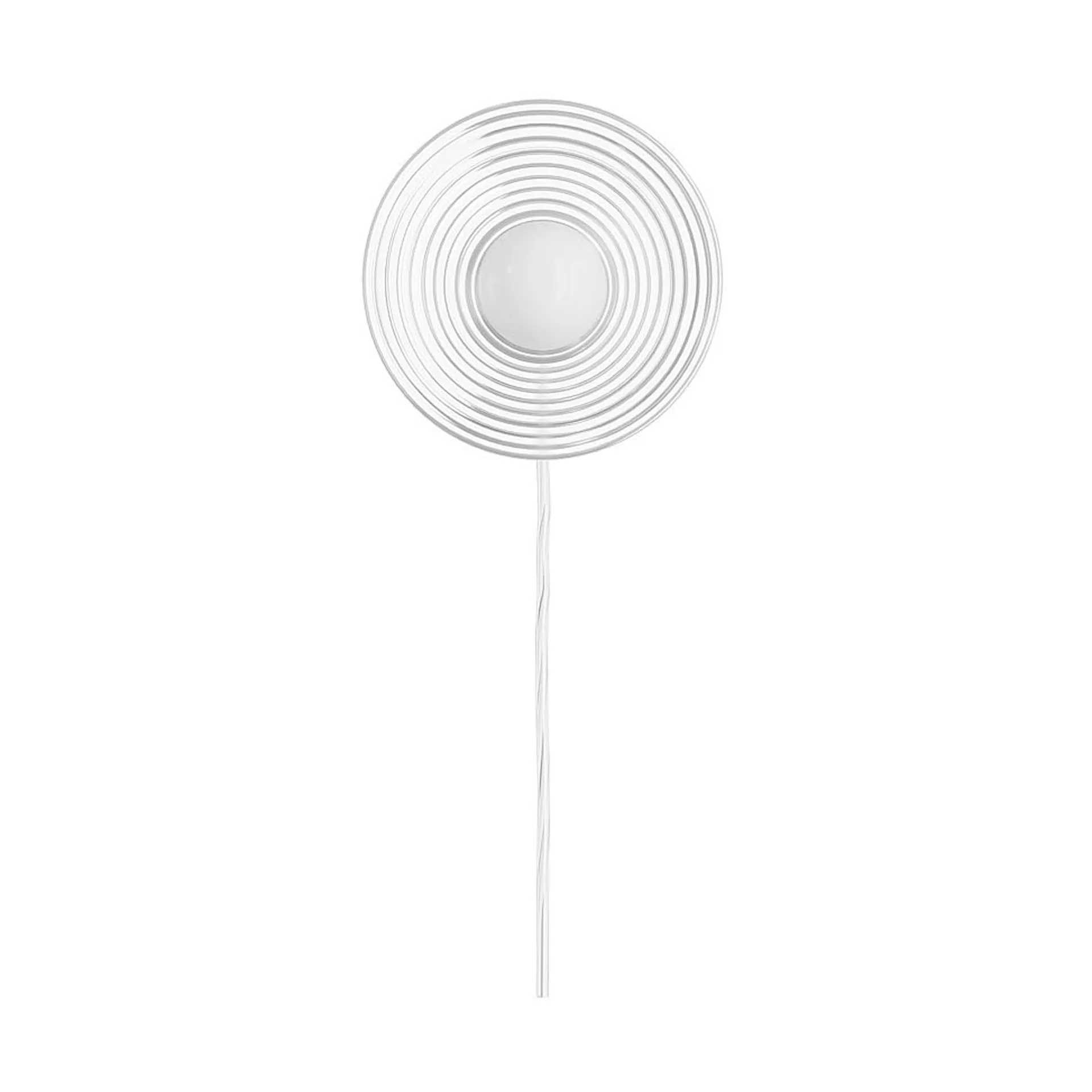 U12 Sletterhage wall lamp, Aluminium–opal glass FDB Møbler
