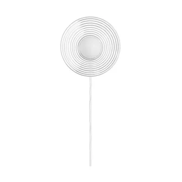 U12 Sletterhage wall lamp - Aluminium–opal glass - FDB Møbler