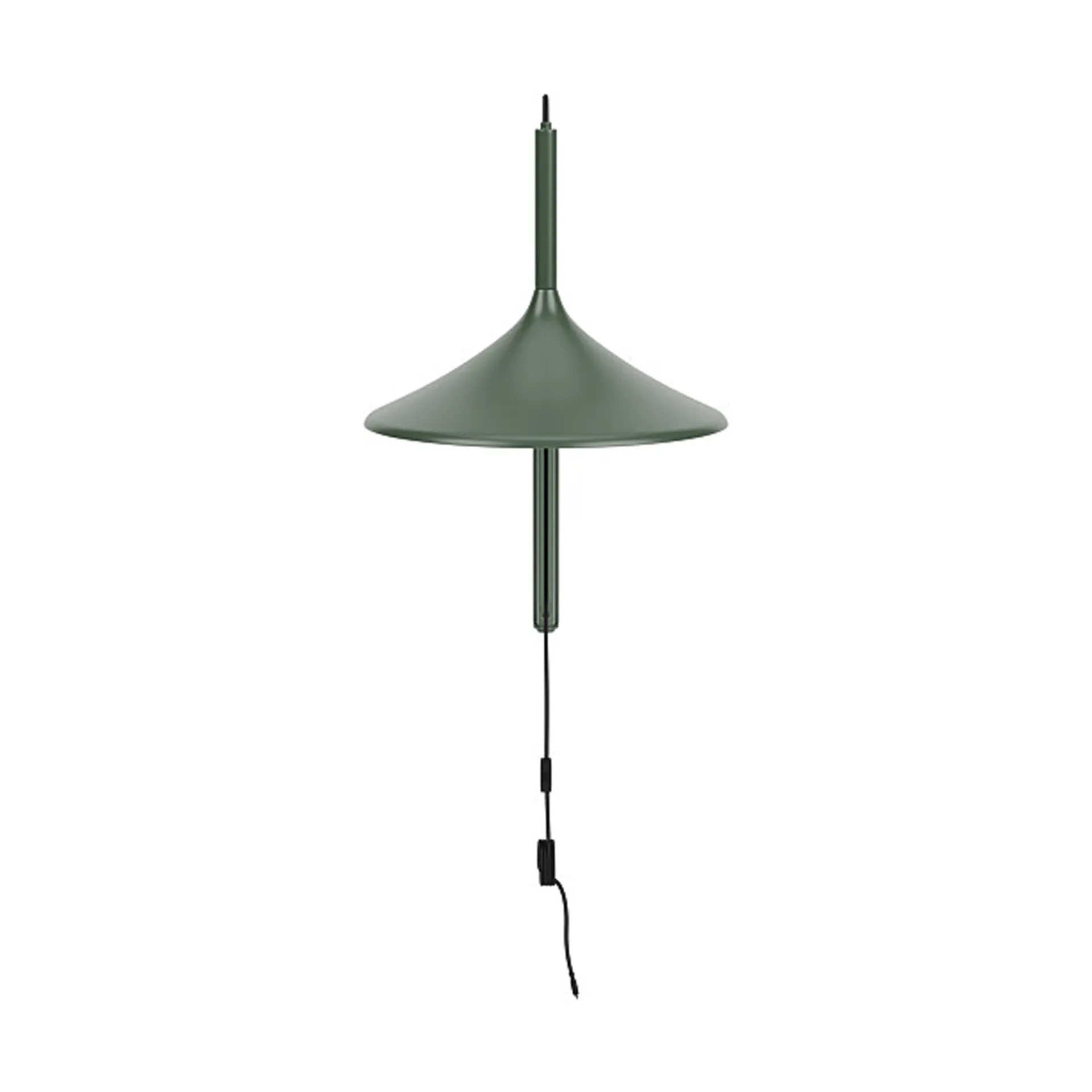 U17 Hasle wall lamp, Olive green, 134 cm FDB Møbler