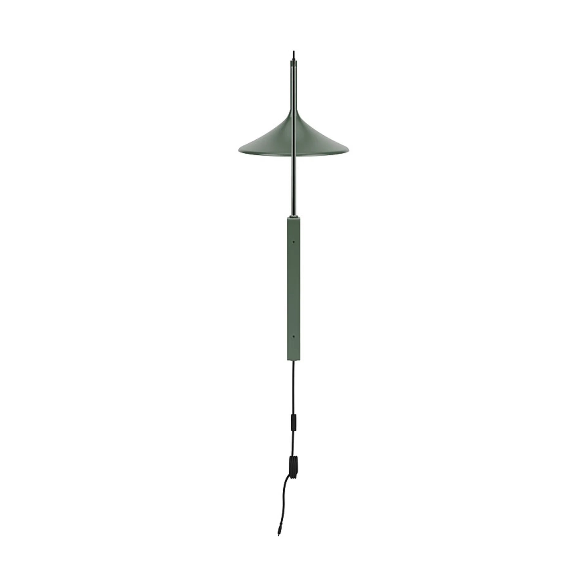 U17 Hasle wall lamp, Olive green, 134 cm FDB Møbler