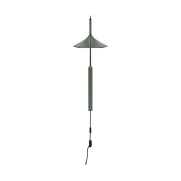 U17 Hasle wall lamp - Olive green, 134 cm - FDB Møbler