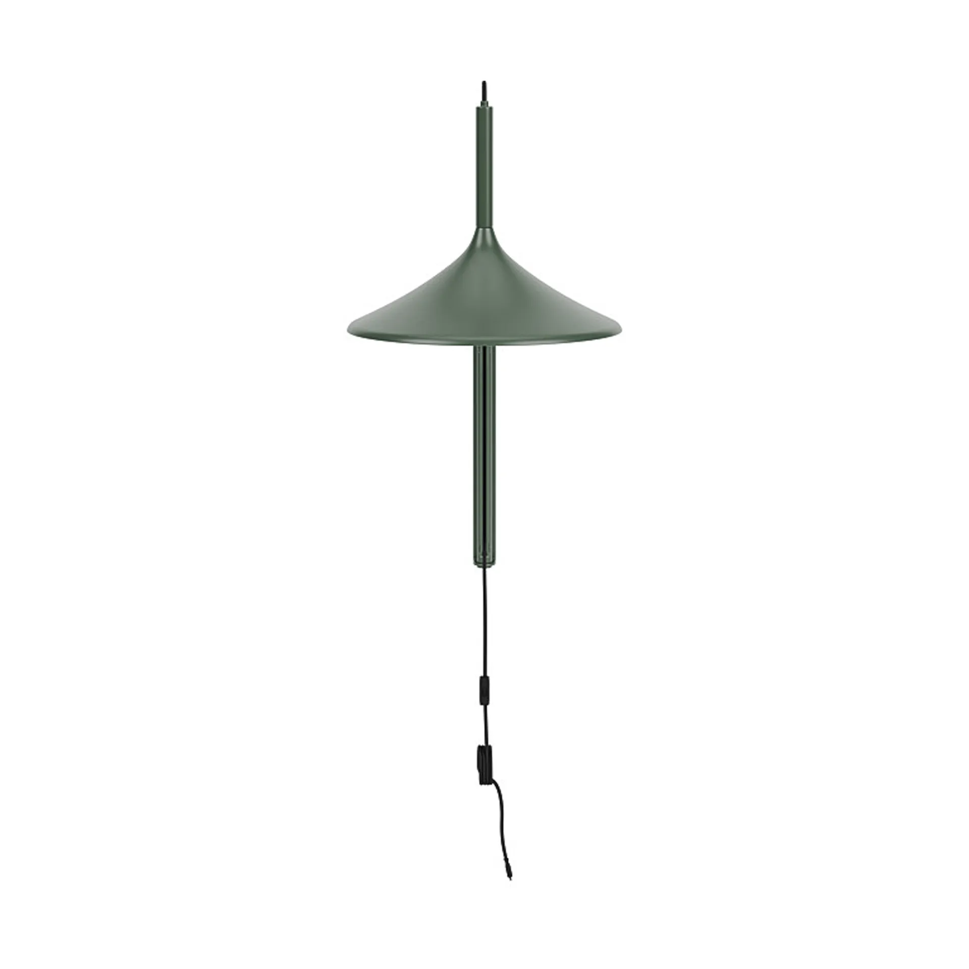 U18 Hasle wall lamp, Olive green, 67.5 cm FDB Møbler