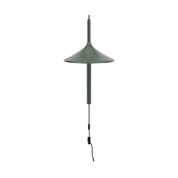 U18 Hasle wall lamp - Olive green, 67.5 cm - FDB Møbler