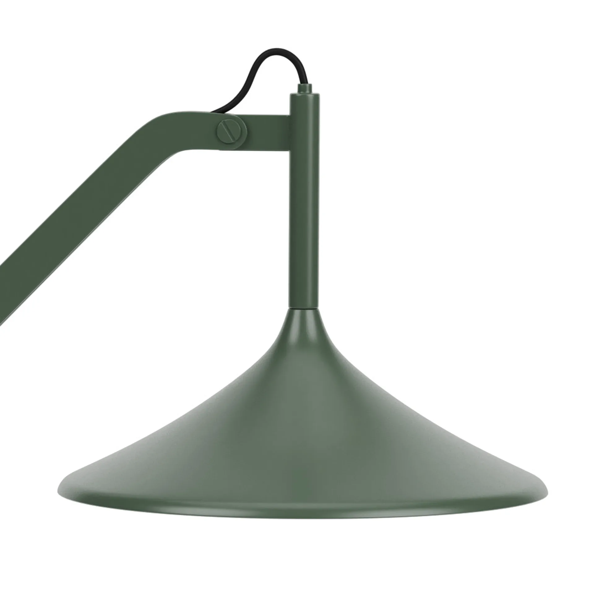 U18 Hasle wall lamp, Olive green, 67.5 cm FDB Møbler