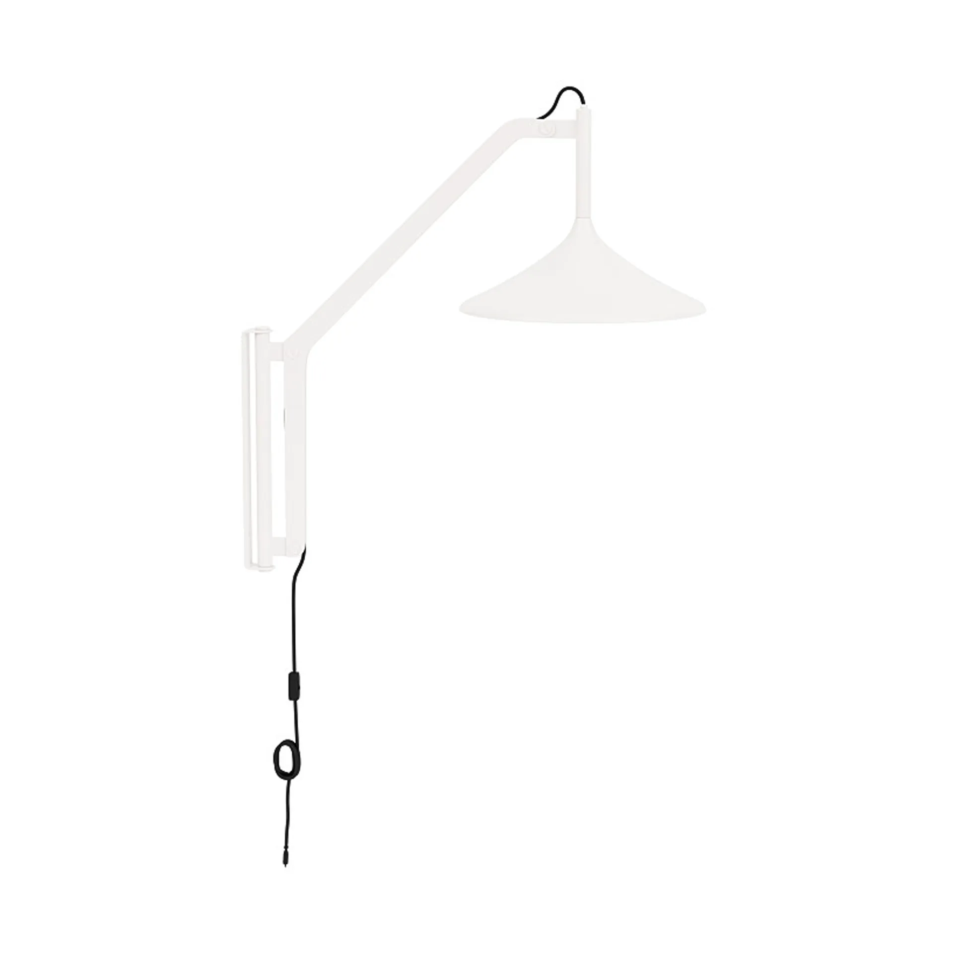 U18 Hasle wall lamp, Oyster white, 67.5 cm FDB Møbler