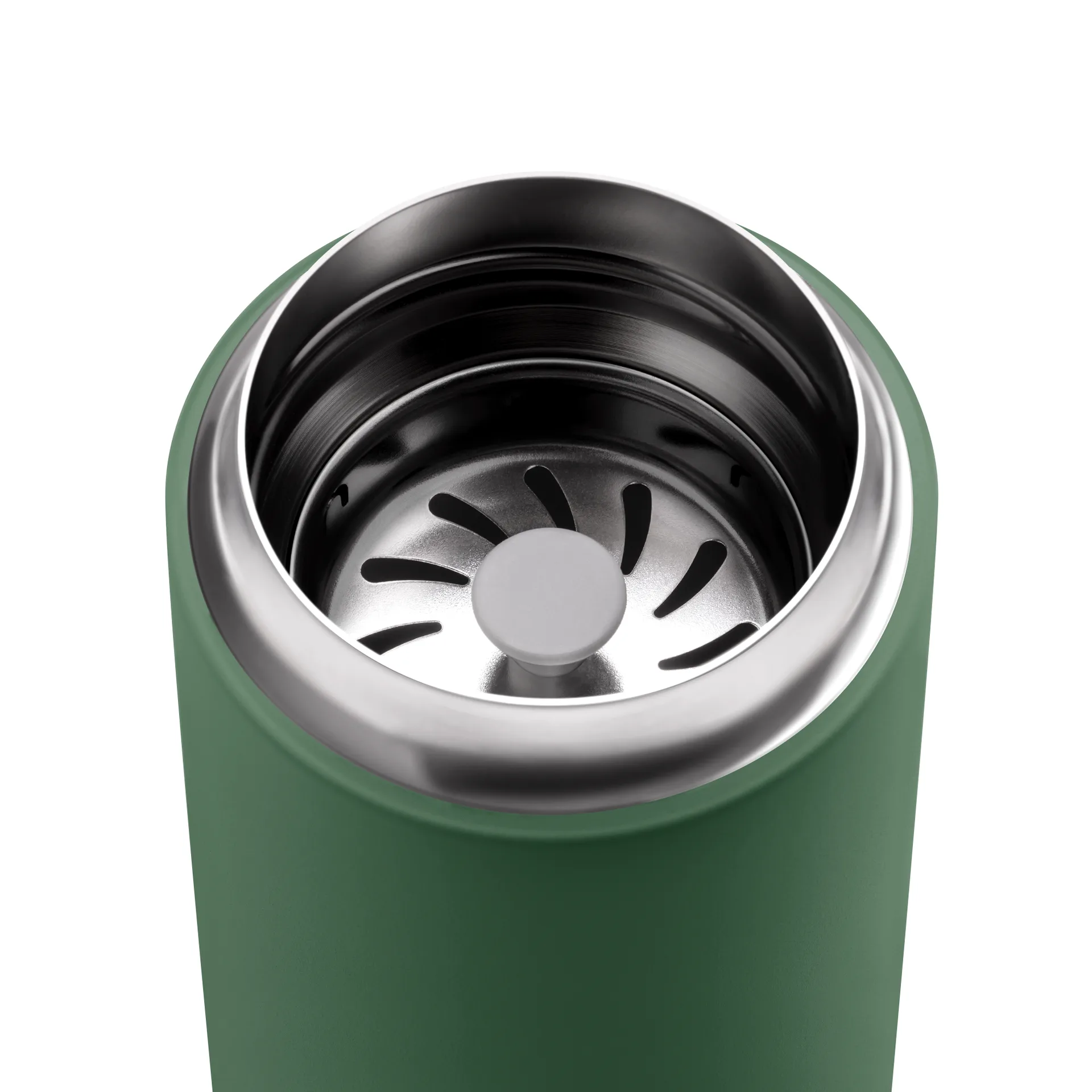 Carter thermos mug with splash guard 35 cl, Cargo green Fellow