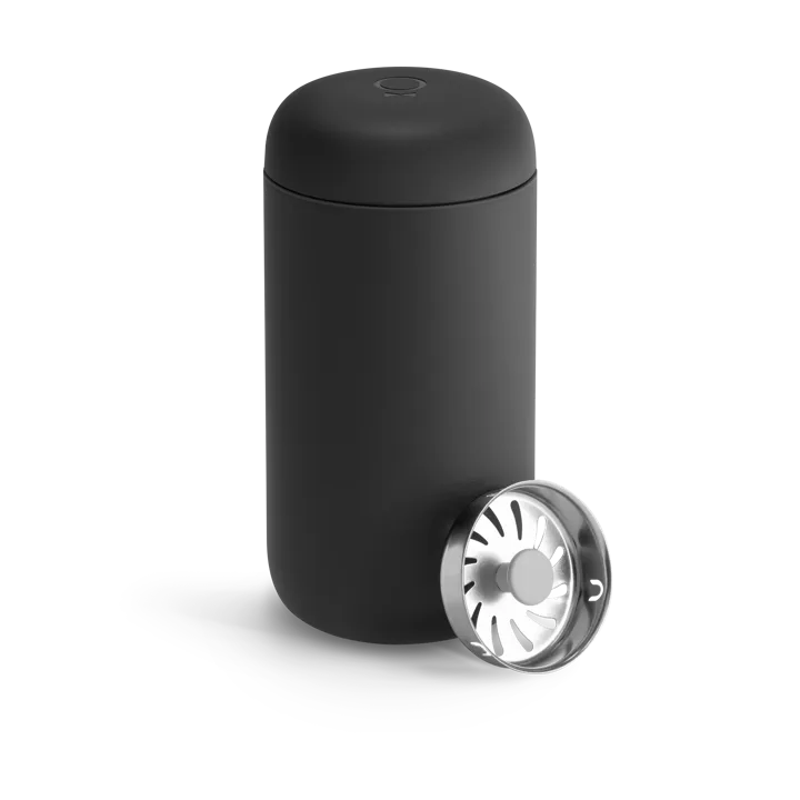 Carter thermos mug with splash guard 35 cl - Matte black - Fellow