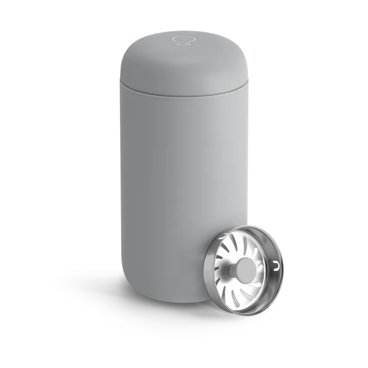 Carter thermos mug with splash guard 35 cl - Matte grey - Fellow