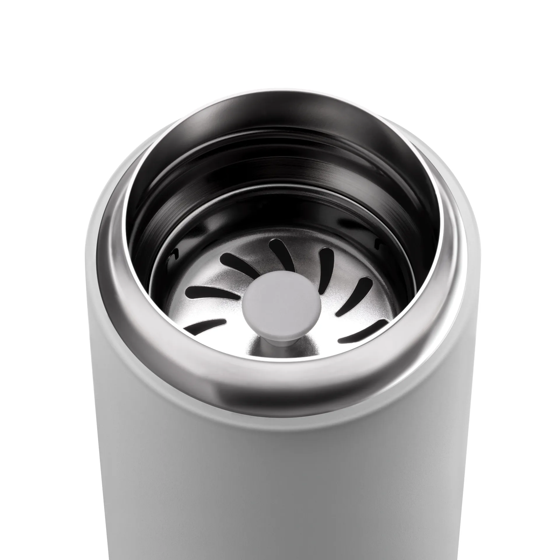 Carter thermos mug with splash guard 35 cl, Matte grey Fellow