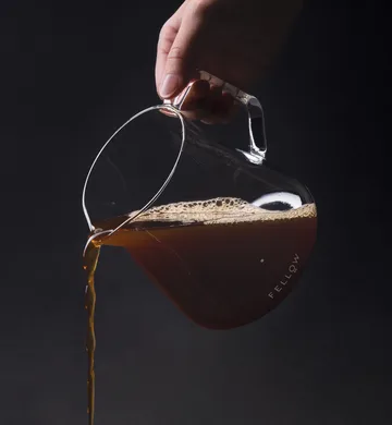 Mighty small Carafe 50 cl - Smoked glass - Fellow