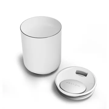 Rocky Lowball thermal mug 30 cl - Matte white - Fellow