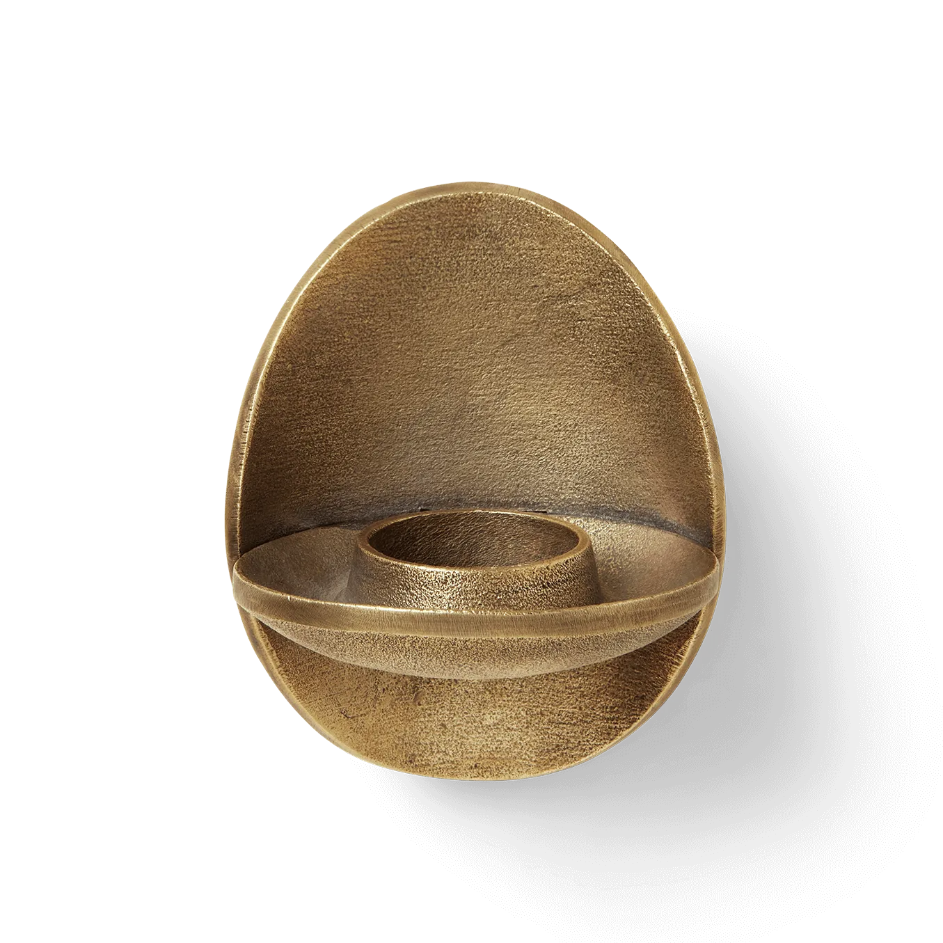 Agapé tealight holder wall, Brass finish Ferm Living