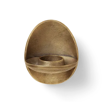 Agapé tealight holder wall - Brass finish - Ferm Living