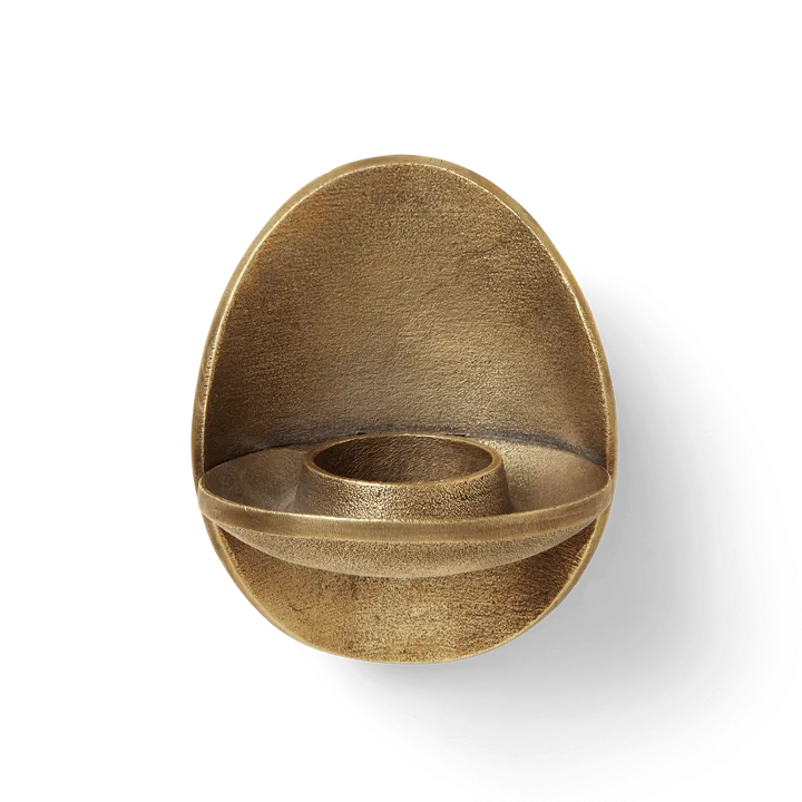 Agapé tealight holder wall - Brass finish - Ferm Living