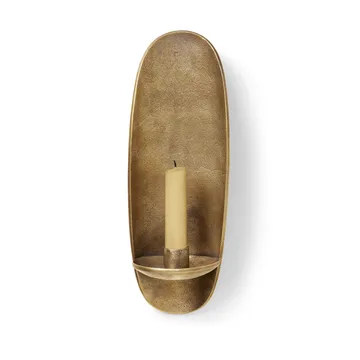 Agapé wall-mounted candlestick - Brass finish - Ferm Living