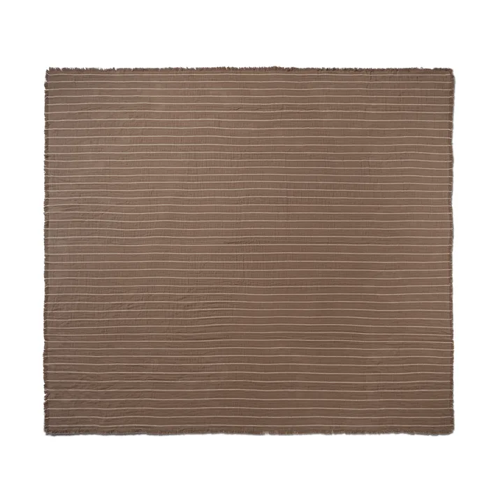Aires bed spread 240x250 cm - Stone - Ferm Living
