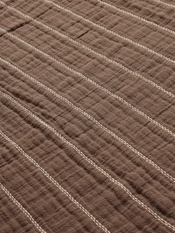 Aires bed spread 240x250 cm - Stone - Ferm Living