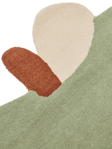Apple tufted rug - Tea Green, 110x110 cm - Ferm Living