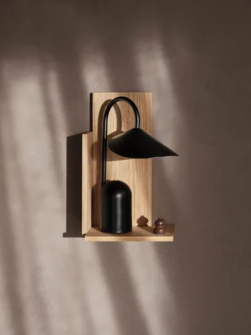 Arum portable lamp - Black - Ferm Living