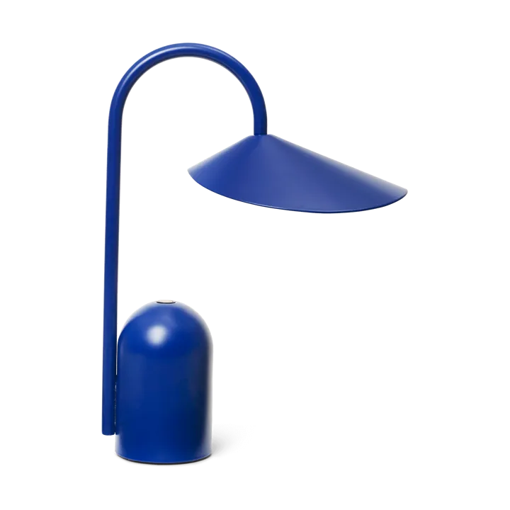 Arum portable lamp - Bright Blue - Ferm Living
