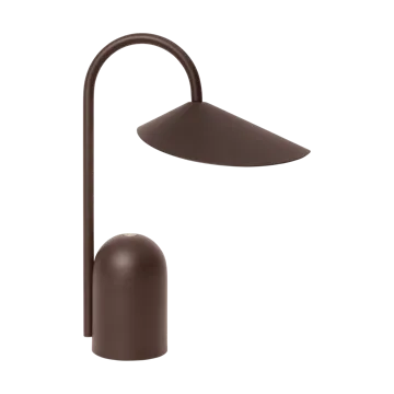 Arum portable lamp - Dark Chocolate - Ferm Living